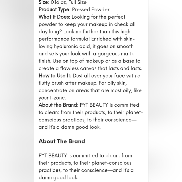 5/75$ PYT BEAUTYSet Me Up Setting Powder in Fair - Picture 9 of 9